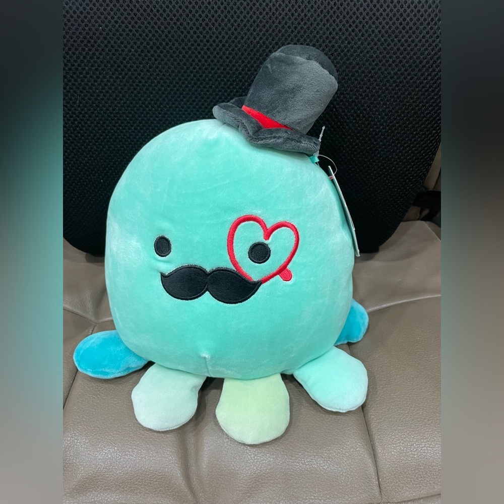 Eiko the Octopus 8” Valentine’s 2023 edition Squishmallow. New with tags.